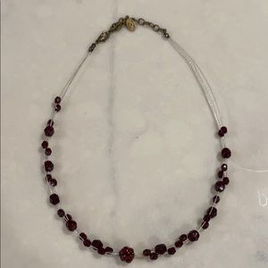 Choker style necklace